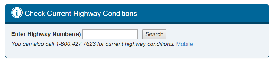 California Road Reports And Conditions - Travel Safely!